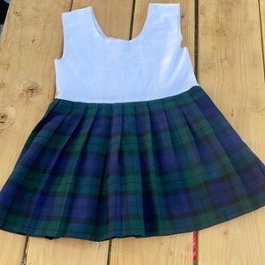 Glen apin of Scotland tartan plaid skirt 3T